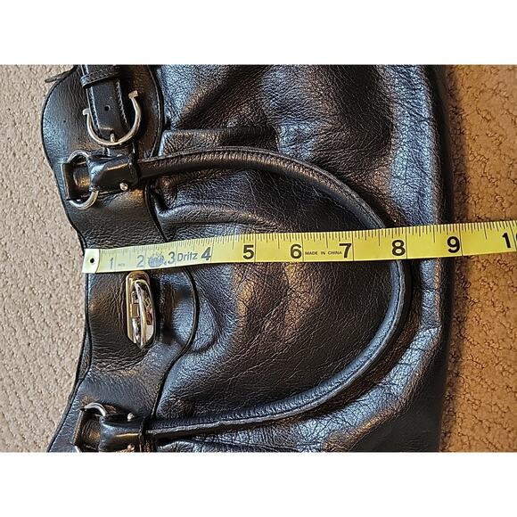 Salvatore Ferragamo Black Leather Bag Purse Authenticated - Picture 16 of 16